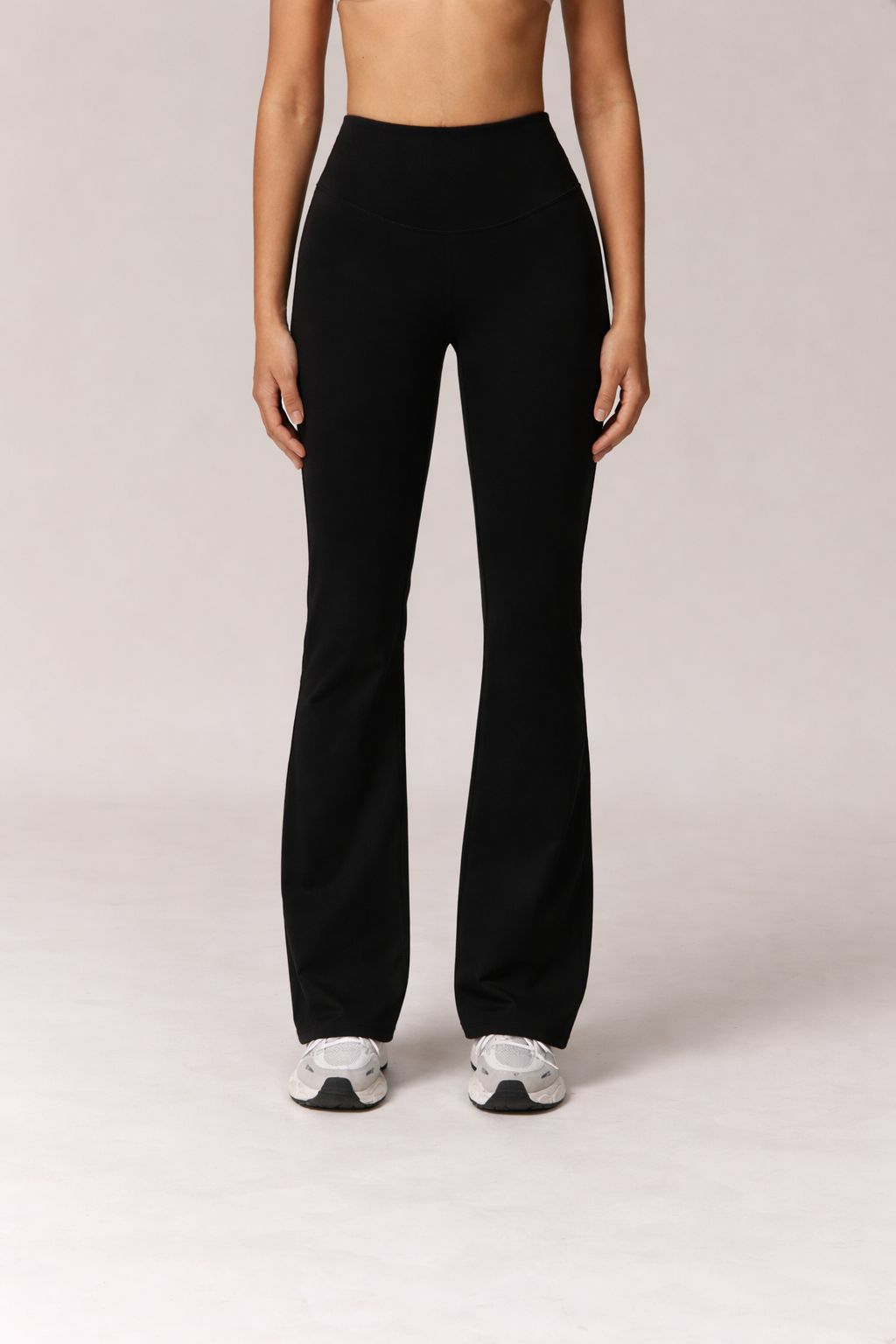 High-Waisted Flared Yoga Pants