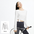 Ice Silk Loose Long Sleeve Top