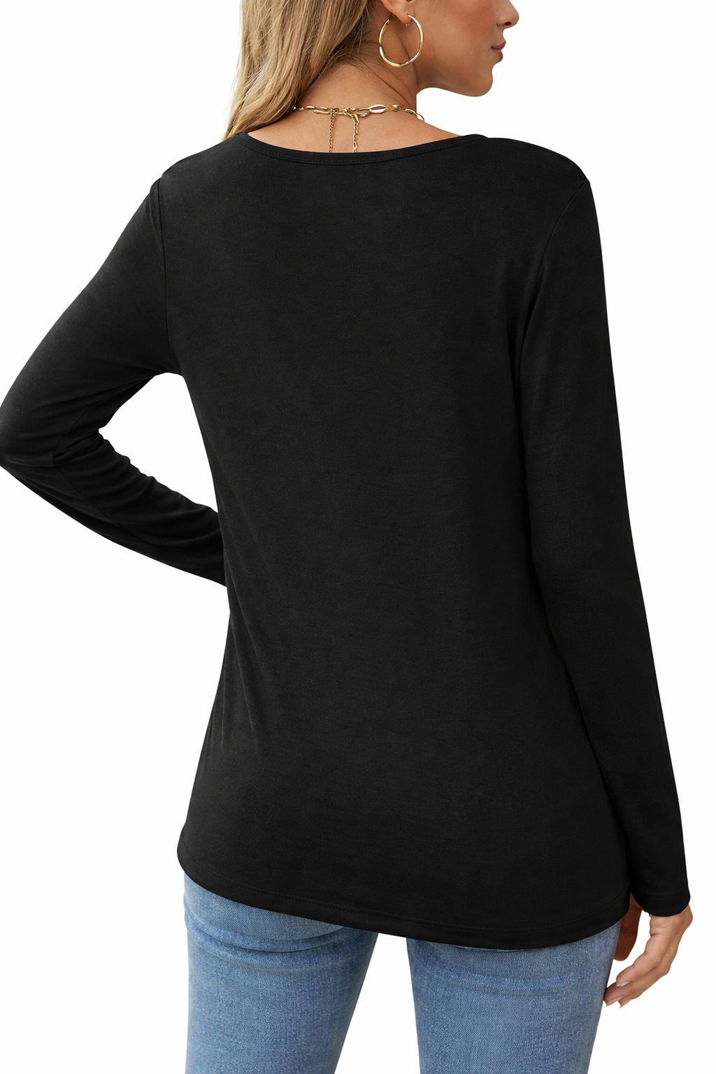 Essential Relaxed Fit Long Sleeve Top